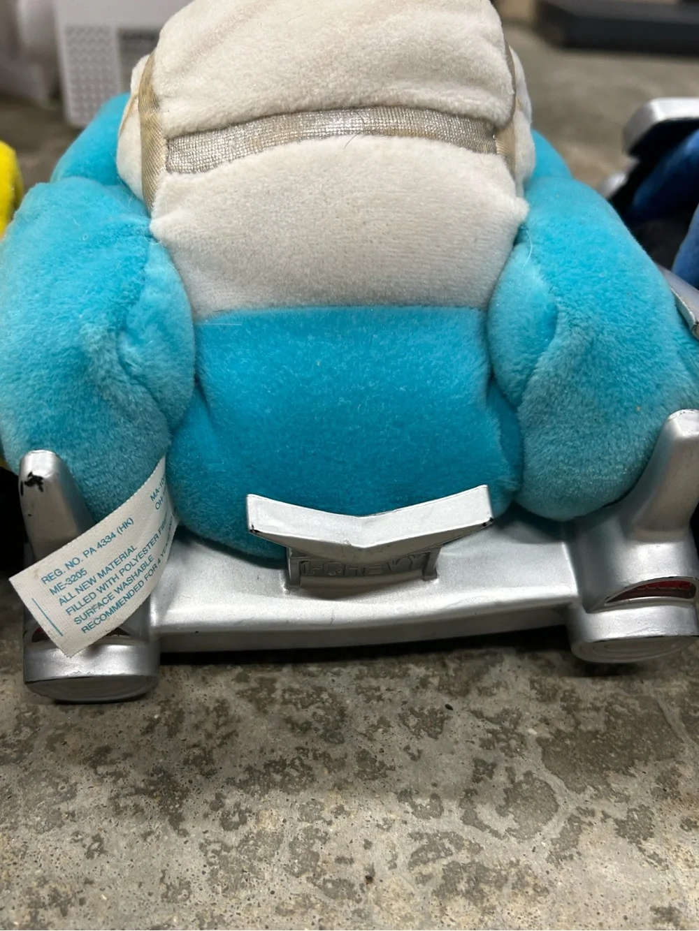 Trendmaster My 1st Chevy Set of 3 Plush animated plush cars Vintage 1995-1996